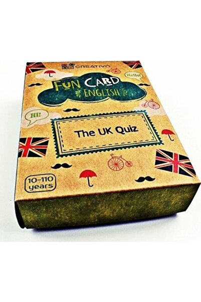 Creativo Fun Card English The UK Quiz
