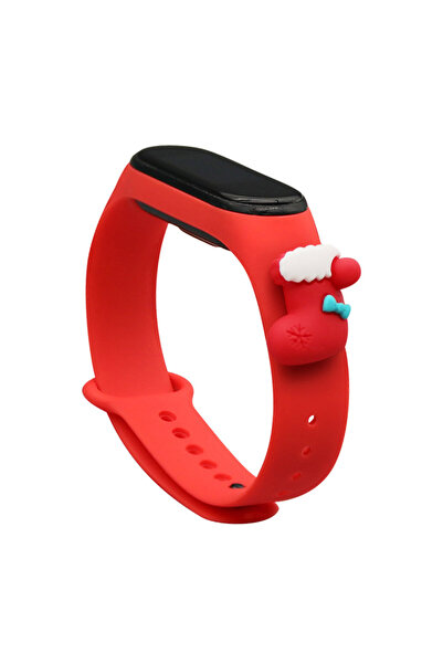 Hurtel Curea de Crăciun din silicon pentru Xiaomi Mi Band 3 / Mi Band 4, tip ...