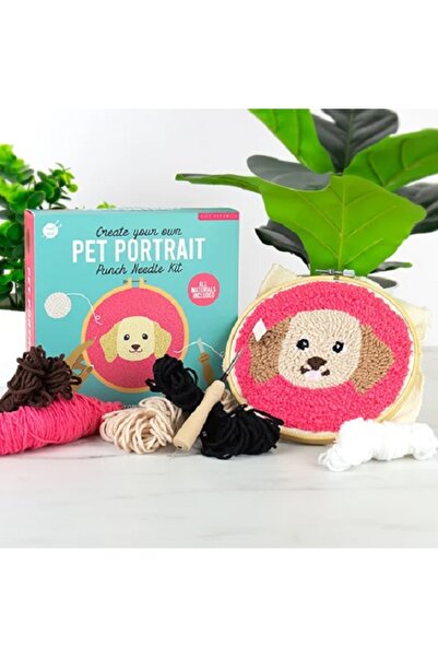 Gift Republic Kit - Ac de brodat pentru portrete de animale de companie