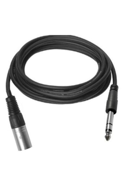 VivoLink Cablu audio PROAUDXLRJACKS2 2 m XLR 6.35mm TRS Negru