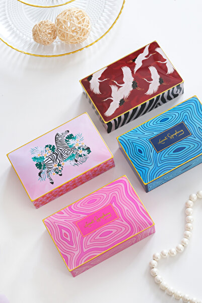 Daks Set of 4 Premium Decorative Organizer Boxes – Storage Boxes for Jewelry,...