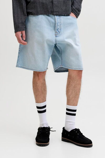 Jack & Jones Erkek Relaxed Fit Jean Sort - Tony