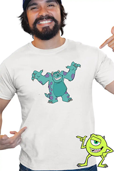 OEM Ανδρικό T-shirt Τζέιμς Πανεπιστήμιο Τεράτων