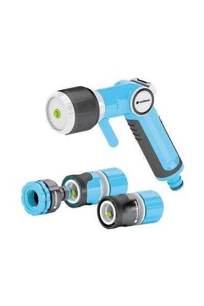 Cellfast Pistol stropit gradina profesional, tip dus, 4 moduri, cu accesorii,...