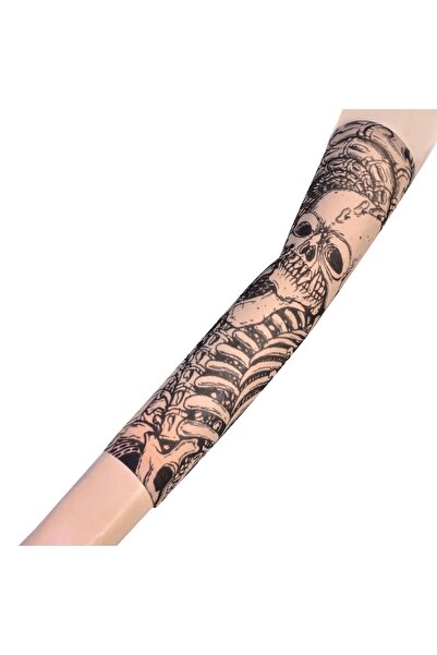 Zumzeria Accesoriu mânecă tatuaj punk de Halloween