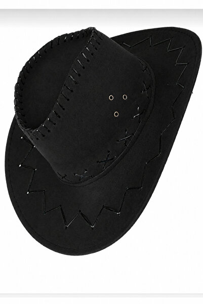 moda nokta Suede Cowboy Hat