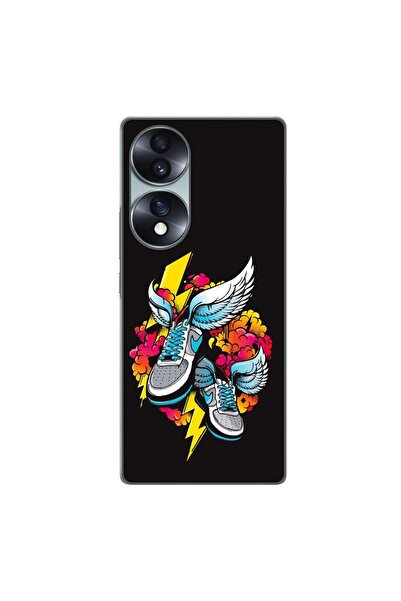 OEM Husa compatibila cu Honor 70 Silicon Gel Tpu Model Fashion Sneakers