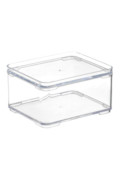 Zumzeria Transparent Stackable Plastic Organizer Box 10x9x5.5cm