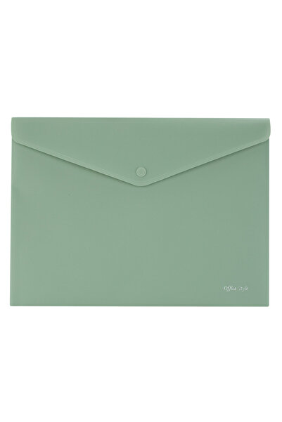 Zumzeria A4 Folder with Soft Touch Clip Khaki