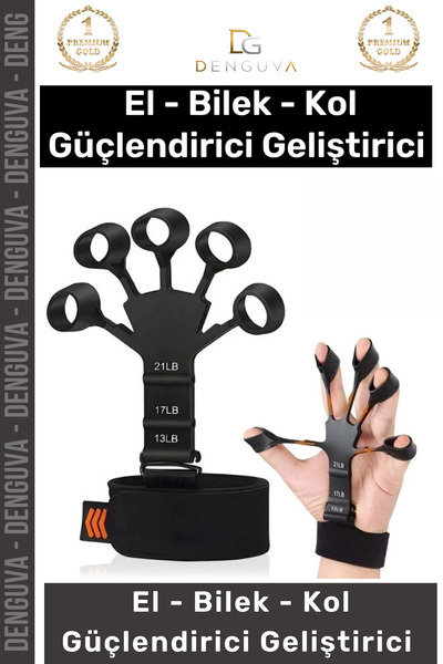 Denguva #ÖrümcekLastik Parmak Egzersiz Aparatı El Kas Güçlendirici Fizik Teda...
