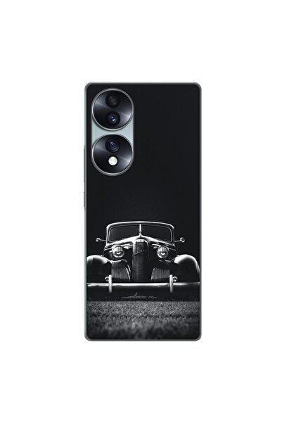 OEM Husa compatibila cu Honor 70 Silicon Gel Tpu Model Old Car