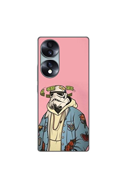 OEM Husa compatibila cu Honor 70 Silicon Gel Tpu Model Trooper Money