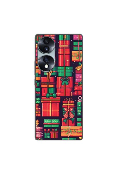 OEM Husa compatibila cu Honor 70 Silicon Gel Tpu Model Pixel Art Gifts