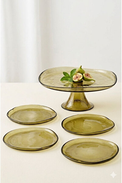 Egsen Emerald Cake Set 5 Pieces - Green