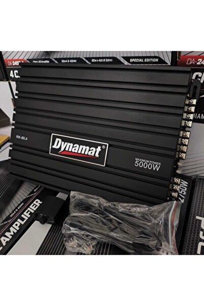 Dynamat 5000 WATT ORJİNAL KALİTELİ AMFİ