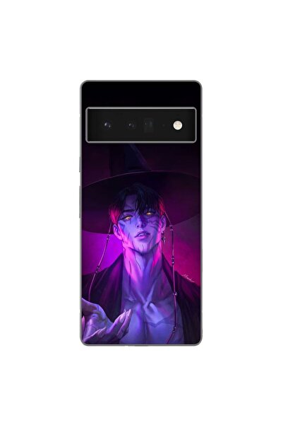 OEM Husa compatibila cu Google Pixel 6 Pro Silicon Gel Tpu Model KPop Demon H...