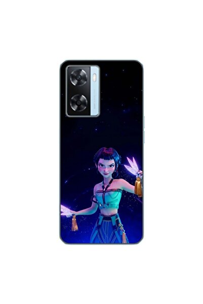 OEM Husa compatibila cu Oppo A57s Silicon Gel Tpu Model KPop Demon Hunters Zoey
