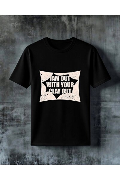 COMVİCHO Jam Out Clay Printed Oversize T-Shirt