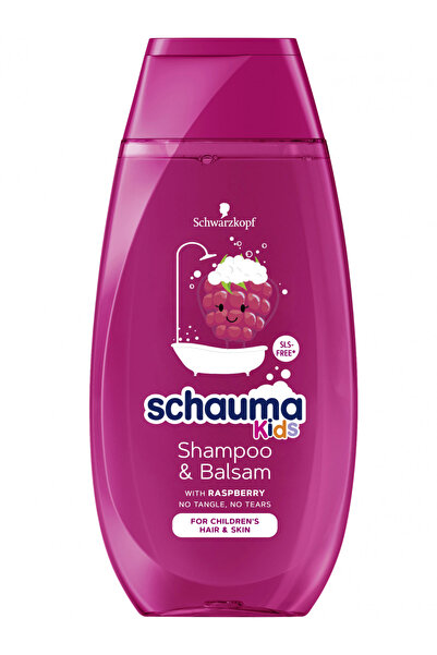 Schauma Kids shampoo and conditioner with raspberry extract, 250 ml