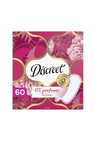 Discreet Absorbante zilnice Normal fara parfum, 60 buc