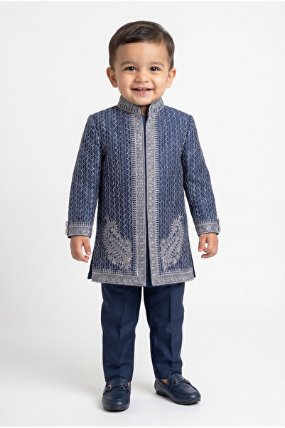 ETEN Boys Sherwani 3Pcs Set, 24M