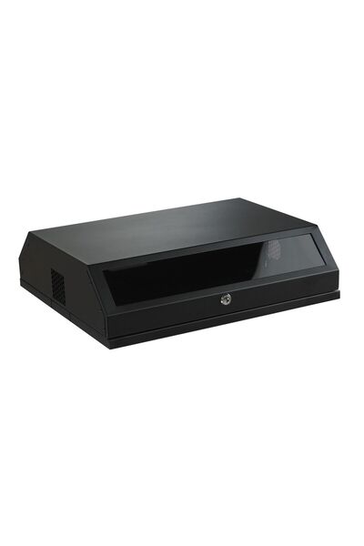 Lanview 19 inch 3U+5U= 8U Lățime= 537mm Adâncime= 475mm Negru Montare pe pere...