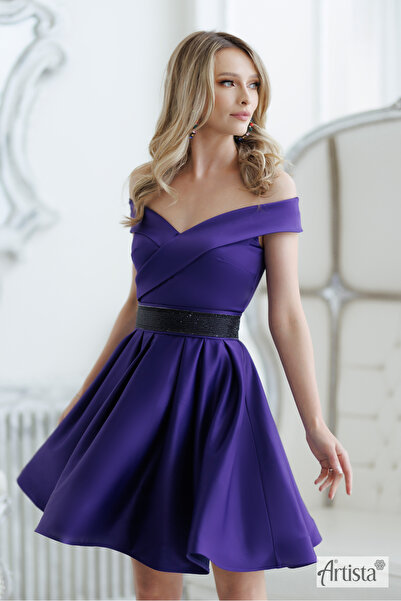 Artista Rochie ball cu cordon strasuri