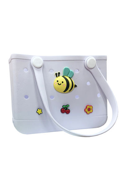 Fara brand EVA S BAG WITH SILICONE DECORATIVE APPLIQUES