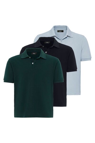 S13 Store 3-pack polo collar t-shirt