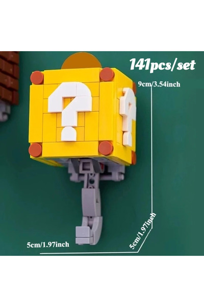 Choice 141pcs 141pcs/set Coin Building Blocks Keychain Set - DIY Toy Pendant ...