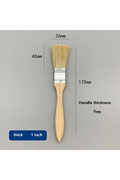 Choice 1PC style a Thick-handled and thin-handled paint brushes are available...