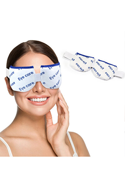 Choice DUTRIEUX White Heated Eye Mask & Microwavable Eye Compress Gentle Stea...
