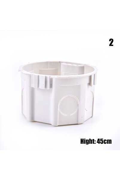 Choice N2 1pc New Wall Mounting Box Internal Cassette White 70*65mm For EU St...