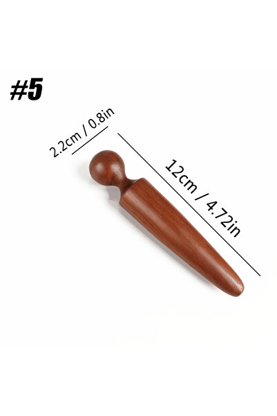 Choice3 5 1PCS Wooden Reflexology Sticks Foot Hand Massage Wooden Stick Tools...