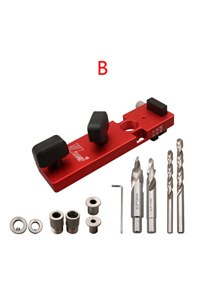 Choice1 B set Aluminum Profile Drill Guide Punch Locator, Single Hole Profile...