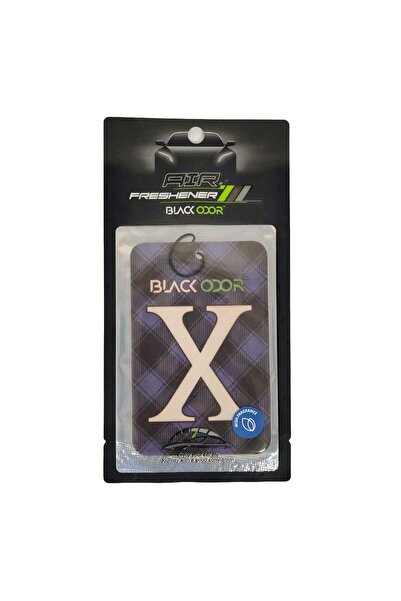 Black Odor Paper Car Air Freshener, Fresh, BO-18-02