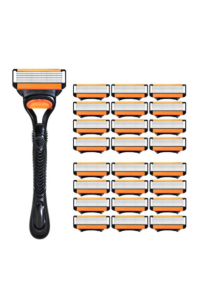 Choice5 1 handle 24 blades Suitable for fusion series men's facial original s...