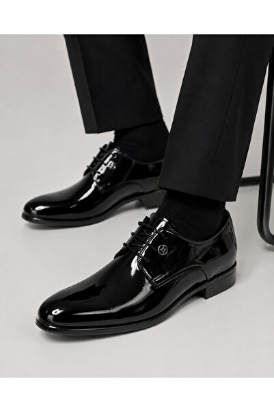 Marka Srr-Calssic Enj Patent Leather Shoes