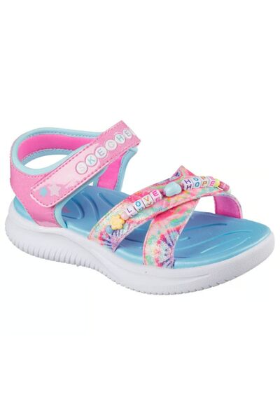 SKECHERS JUMPSTERS SANDALĂ TIE DYE BFFS 303045L-PKMT, încălțăminte confortabi...