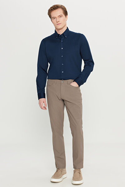 ALTINYILDIZ CLASSICS Pantaloni casual pentru bărbați, din nurcă, slim fit, cu...
