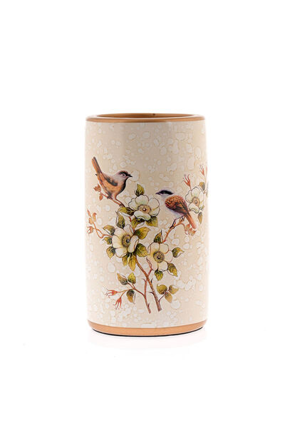 meli melo Decorative ceramic vase with Patterned