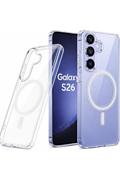 bestcase Husă Antișoc MagSafe pentru Samsung Galaxy S26, Transparentă
