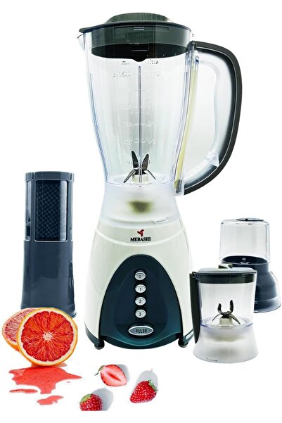 MEBASHI 4-in-1 Blender (ME-BL1001GR) – Blender, Grinder, Chopper, and Filter ...