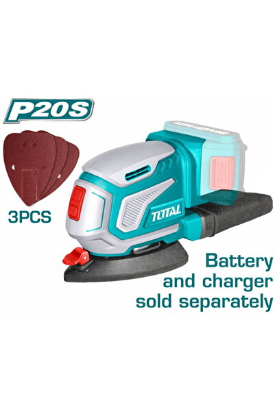 TOTAL - SANDER - 20V (NOT INCLUDING BATTERY)