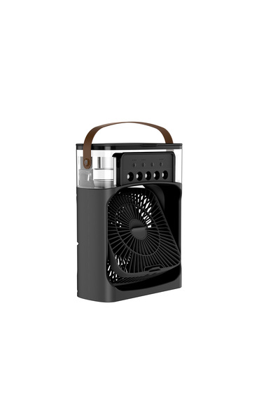 Floria ZLN4789 Kancelářský ventilátor s rozprašovačem vody, časovačem, 3 rych...