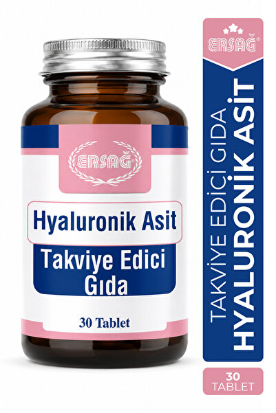 Ersağ Hyaluronik Asit Takviye Edici Gıda 30 Tablet