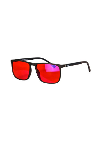 choice2 نظارات SH078 C4 RED SHINU لحجب الضوء الأزرق للرجال، عدسات حمراء مضادة...
