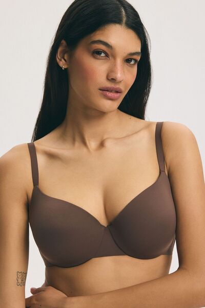 ESOTIQ Lightly Padded Bra Underwired & Reinforced Smooth Cups Super Comfortab...