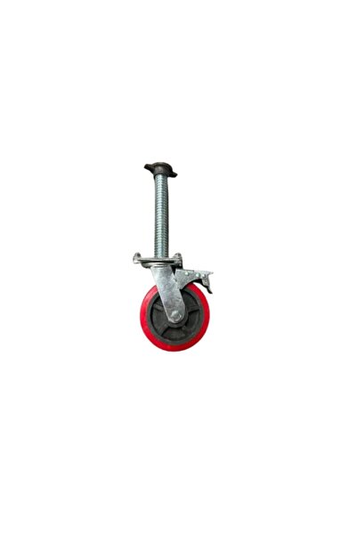 Smart Heater & Cooler 6-inch (145 mm) steel scaffolding wheel with brake