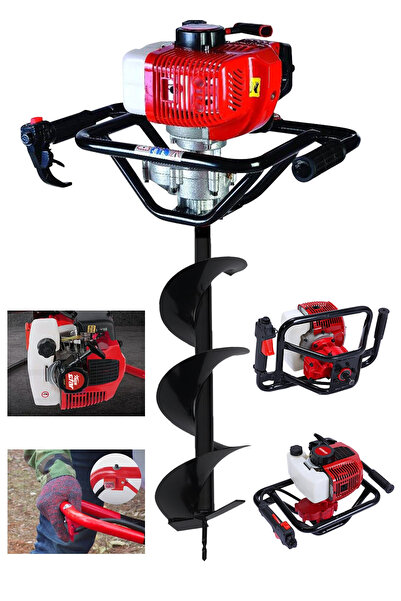 POWER BLACK BENZİNLİ TOPRAK BURGU MAKİNESİ 1 METRE
